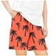 thumbnail image 1 of Odeerbi 5-14 Años Niños Niñas Pantalones Cortos de Estampado Tropical Hawaiano Pantalones de Baño En Seco Rápido Pantalones Cortos de Tabla de Playa, 1 of 5