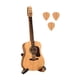 thumbnail image 1 of Caja de púas de guitarra de madera, contenedor de púas con soporte y púas de guitarra, caja de almacenamiento de púas de guitarra, estante para púas de guitarra, accesorios para guitarra, 1 of 5