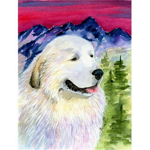 Great Pyrenees Flag - Garden Size, 11 x 15 in.