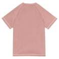 thumbnail image 6 of FORMRS Boys Rash Guard Short Sleeves Swim Shirt Quick Dry UPF 50+ Sun Protection, Sizes 3-12T, Seaside Leaves, 6 of 6