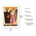 thumbnail image 2 of Moulin Rouge Paris France - La Revue Black Birds - Vintage Cabaret Poster by Paul Colin c.1929 - Bamboo Fine Art 290gsm Paper (Unframed) 17x22in, 2 of 4
