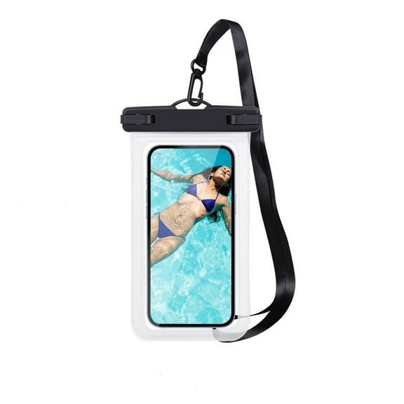 Tuphregyow Waterproof Phone Pouch,Sponge Waterproof Phone Pouch Floating,Ipx8 6.7In for Cruise Travel