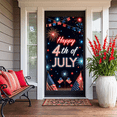 thumbnail image 4 of Patriotic Design Happy 4th of July Banner Firework Decoration Flag Theme Celebration for Independence Day Party Outdoor Event Holiday Display, 4 of 7