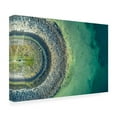 thumbnail image 2 of Canvas Wall Art - Bernardine De Laat 'At The End Of The Pier' Wall Art for Living Room, Bedroom, or Office D?cor by Trademark Fine Art - 24 x 16 Inches, 2 of 4