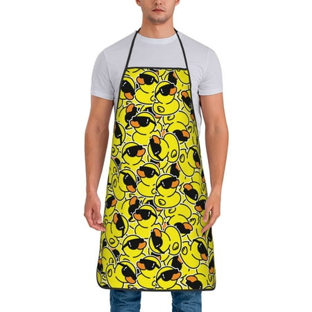 

Kitchen Aprons Sunglasses Little Duck Apron For Cooking Painting Bbq Grilling Baking
