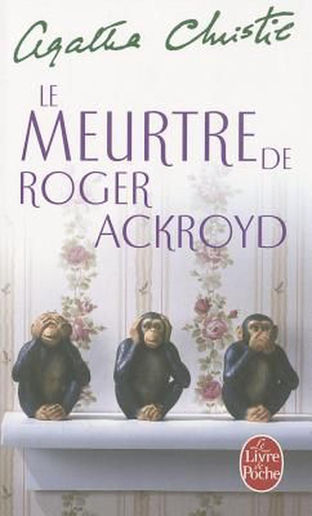 LIVRE Agatha Christie le meurtre de Roger Ackroyd 1978 deP N617