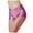 Pink, variant on Women's Leather Rave Shorts - High Waist, Metallic Glossy, Sexy Club Dance Wear