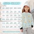 thumbnail image 7 of Xoenoiee Butterfly Print Girls Side Split Sweatshirt Fall Crewneck Long Sleeve Oversized Shirts Casual Pullover Tops, 11-12 Years, 7 of 7