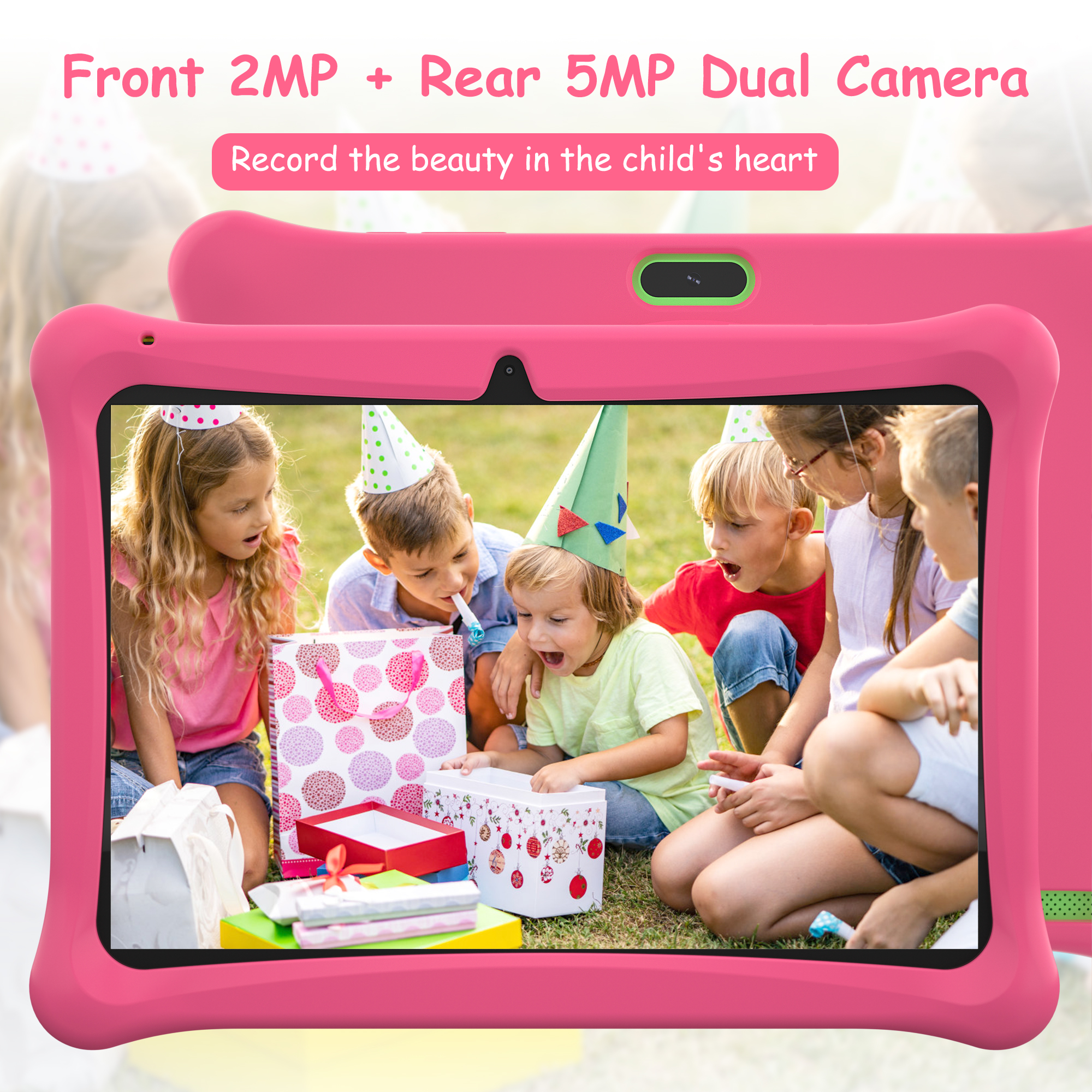 SGIN 10" Android 13 Kid Tablet 2GB RAM 64GB ROM 1280*800 Educational Tab, 4-Core A133 (additional 2GB VM)