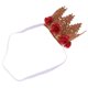 thumbnail image 1 of Diademas Infantiles Coronas de Bebé Recién Nacido Gloria Diadema de Corona de Flores rojo, 1 of 8