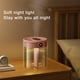 thumbnail image 4 of Humidificador USB portátil con pantalla de humedad - 2L Quiet Cool Mist para dormitorio, oficina, plantas - blanco, rosa, verde, 4 of 6