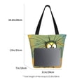 thumbnail image 3 of Balery Quirky Cartoon 123 Bolsa de Hombro con Diseño, Bolsa Grande y Duradera, Bolsa Versátil para Compras, 3 of 6