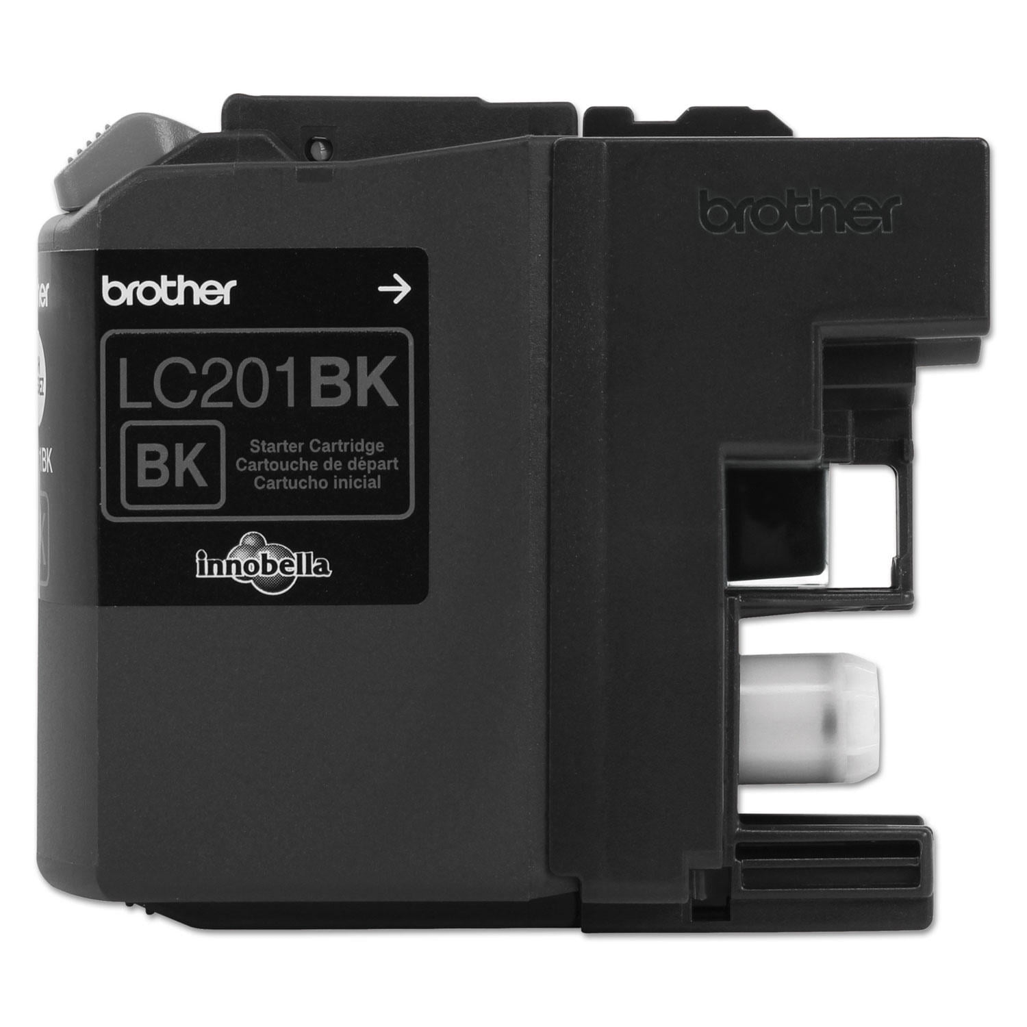 how do you install ink into brother lc 201 lc203 printer