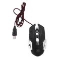 thumbnail image 3 of Milisten Novelty Computer Mouse With Professional Game Chip 1Set Black Abs Gaming Back to School, 3 of 6