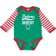 thumbnail image 3 of Inktastic Future Dentist Kids Tooth Boys or Girls Long Sleeve Baby Bodysuit, 3 of 5