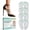 Clear, variant on Welnove Gel Arch Support Inserts Flat Feet Soft Heel Pads Plantar Fasciitis Gel Arch Support Insoles Relief,4 Pairs Men Women,0.47" Height,Clear