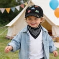 thumbnail image 2 of Gibobby Toddler Baseball Cap Pattern Sun Hat Adjustable Breathable Baby Cap for Boys Girls Age 12-18 Months 1T 2T 3T 4T(3-8 Years,Black), 2 of 7