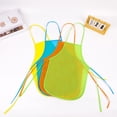thumbnail image 4 of Disposable Non-Woven Kids Apron for Painting and Art,Kindergarten Craft Bibs,Catering and BBQ Aprons for Children, 4 of 4