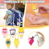 TANGNADE Fast Delievery Durable 5PC Hand Sanitizer Dispensing Portable Bracelet Wristband Hand Dispenser 30ml
