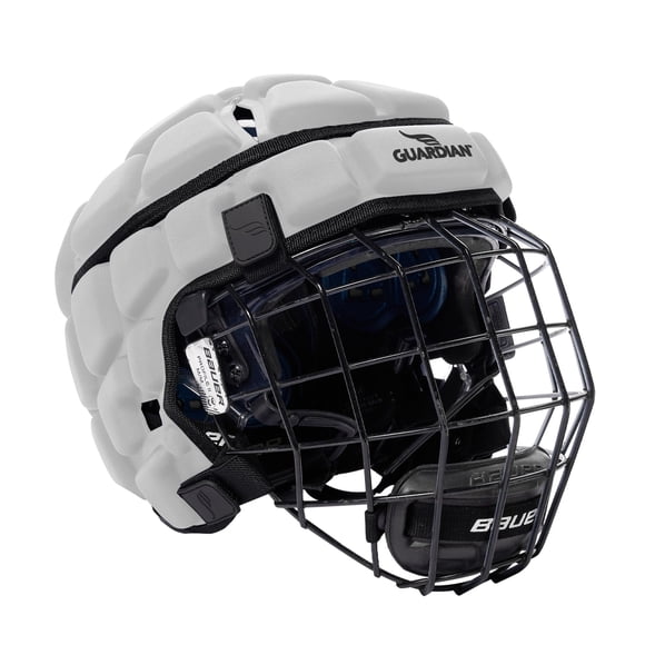 Funda para casco Guardian Cap Soft-Shell para hockey, color rojo