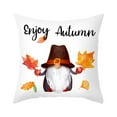 thumbnail image 1 of Dsscvnef Pumpkin Set Autumn Home Atmosphere Decorative Pillow Linen Printed Maple Leaf Pillow, 1 of 3