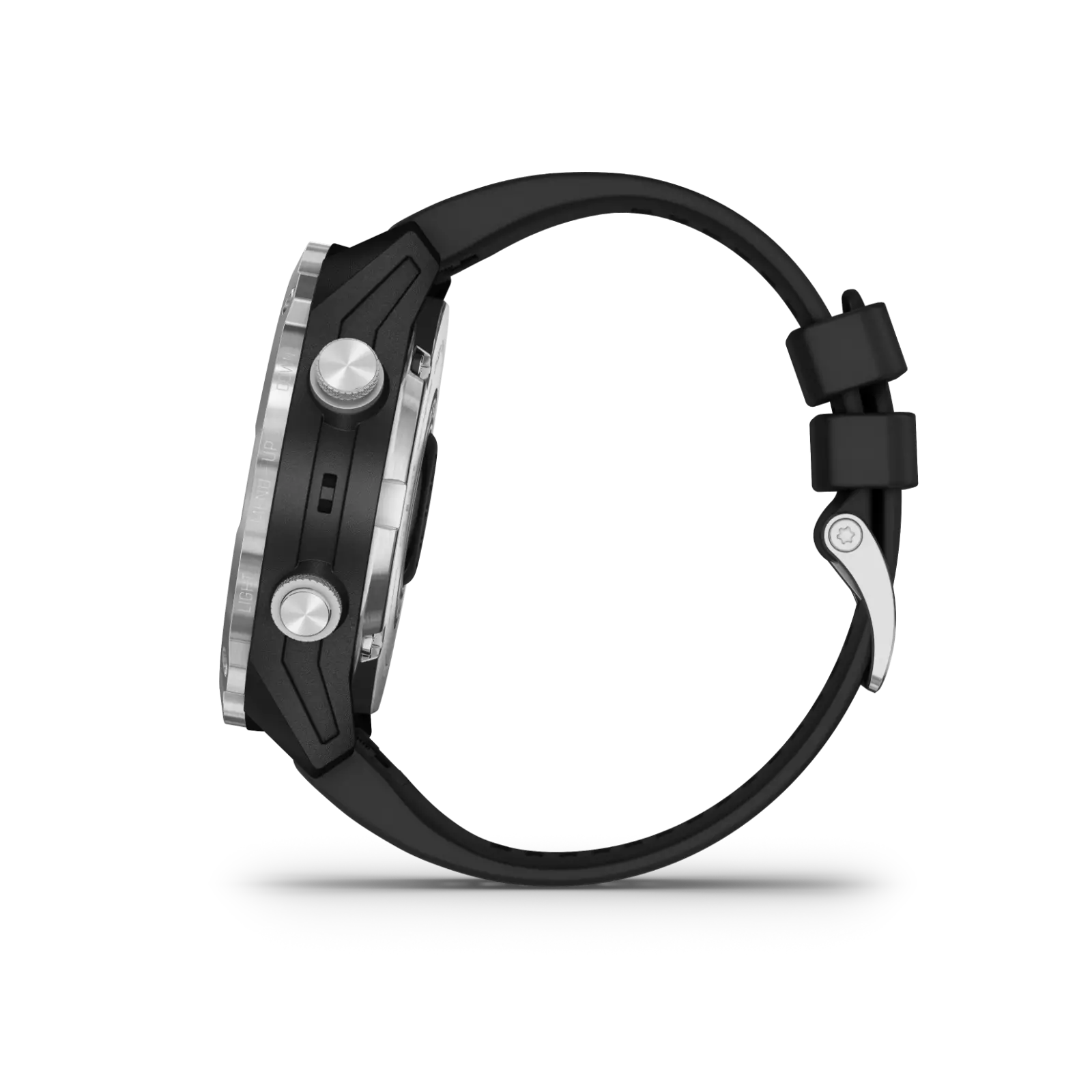 Garmin Descent Mk2, Stainless Steel with Black Band, Marine Smartwatch for Divers (010-02132-00)