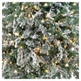 thumbnail image 2 of Árbol de Navidad Naviplastic Vermont color Verde nevado de 220 cm con 300 luces led cálidas, 2 of 3