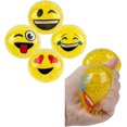 thumbnail image 3 of Yellow 2.25" Squeezy Bead Emoticon Balls (12 Pack) Random Pick, Game Prize, Stress Relief, 3 of 5