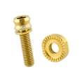 thumbnail image 3 of GARENDE Bike Front Derailleur Bolt Derailleur Fixed Screw for Mountain Bikes Gold, 3 of 9