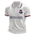thumbnail image 3 of 2026 New USA Soccer Jersey Mens, United States Jersey Soccer, Crew Neck Short Sleeve Sport Tee for Retro Streetwear Top for Adult(White, 2XL), 3 of 5