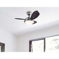thumbnail image 2 of Westinghouse Wengue 30" Chrome Brown Indoor Ceiling Fan LED Light Kit, 2 of 2