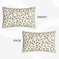 thumbnail image 2 of Gukieu Keys1 Print Plush Pillow Cover, Hidden Zipper Pillow Protector without Pillow Core, Suitable for Bedroom, Office, Car Decoration-16"x24", 2 of 6