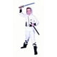 RG Costumes 90243-L Costume de Ranger Ninja Blanc - Taille Enfant-Grand – image 2 sur 2
