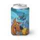 thumbnail image 1 of Laff-a-Lympics Funda enfriadora de latas, aislante de bebidas para mantener frías o calientes, funda térmica plegable para latas, portabebidas reutilizable, 1 of 6