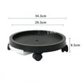thumbnail image 1 of Bgsha 286mm 350mm 400mm Home Garden Removable Flowerpot Tray Base With Rotating Wheels, 1 of 10