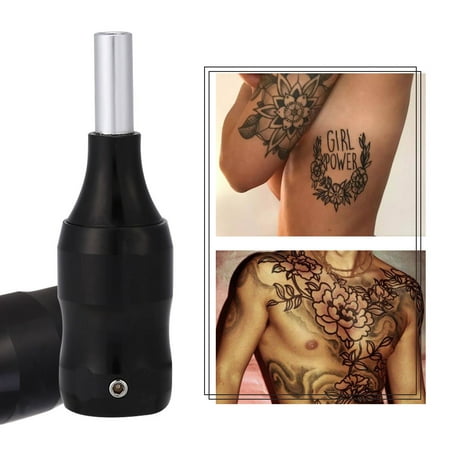 Yosoo 5 Types Aluminum Alloy Tattoo Handles Machine Cartridge Grip Round Accessory, Tattoo Handle Tube, Round Tattoo