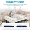 thumbnail image 3 of Tabaray Modern L Shaped Sleeper Sofa Bed with Mattress Bed, 104"Pull Out Sleeper Couch Bed Small Full Size,  6 Seater Sectional Furniture Sets for Living Room, Bedroom, Apartment, 3 of 12