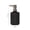 black, variant on 400ML Manual Liquid Soap Dispenser Clear Glass Hand Sanitizer Bottle Containers Press Empty Gel Bottles Bathroom Accessories