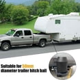 thumbnail image 4 of Universal Towing Hitch Protectors, Durable Abs Plastic Trailer Hitch Ball Cover, Waterproof Cap For Rv, Caravan, Truck, Boat, Protects Grease From Weathering, 4 of 6