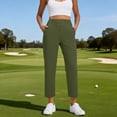 thumbnail image 5 of SimpleJoyi Womens Stretch Capri Casual Pants High Waist with Side Pockets Travel Daily Workout Trousers, 5 of 8
