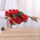 thumbnail image 1 of leyfeng 7 Unids / set Flores Artificiales Ramas Artificiales de Navidad Plantas de Follaje Artificial Natural Hojas Flor Puerta Frontal, 1 of 8