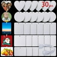thumbnail image 3 of 30 Pieces Sublimation Car Air Freshener Blanks Suitable for Car Travel Home, 3 of 14