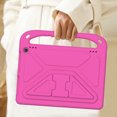 thumbnail image 6 of Feishell Fit for Amazon Fire HD10/HD10 Plus 13th Generation 2023 Kids Friendly EVA Shockproof Protective Case,with Pencil Holder,Portable Child Proof Handle Kickstand Durable Case Cover,Rose, 6 of 7