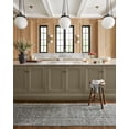 thumbnail image 4 of Jean Stoffer x Loloi Katherine Ocean / Gold 18" x 18" Sample Rug, 4 of 13