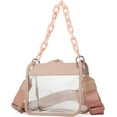 thumbnail image 2 of Clear Bag for Women Clear Handbag Concert Bag Stadium Approved Clear Purse Shoulder Crossbody Bag Satchel Hobo Bag, 2 of 8