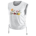 thumbnail image 2 of Women's-WEAR by Erin Andrews  Heather Gray Boston Red Sox Cinched Tank Top, 2 of 4