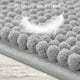 thumbnail image 5 of Alfombra de baño SUBRTEX, felpilla, 50 x 80 cm, color gris claro, 5 of 9