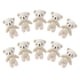 thumbnail image 3 of 10Pcs Mini Bear Stuffed Animal Mini Bear Doll Soft Small Plush Stuffed Animals Bag Keychain Pendant, 3 of 4