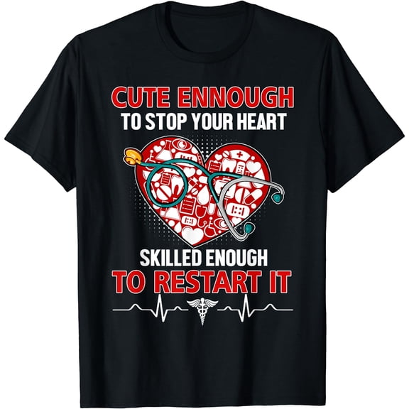 Nurse Shirt- Nurse Gift - Funny Nurse Week T-Shirt Black Small