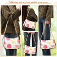 thumbnail image 4 of FORMRS Womens Shoulder Bag with Chain Strap Clutch Purse Cute Tote Handbag, White Grapefruit Slices, 4 of 7